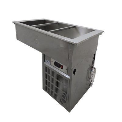 Asber DRFB-311-CU Mesa Fria Tina Refrigerada 3 Enteros Acero Inoxidable - Mesa Fría - Asber - KitchenMax Store